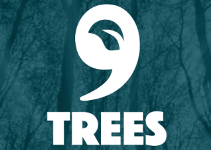 9 trees logo image
