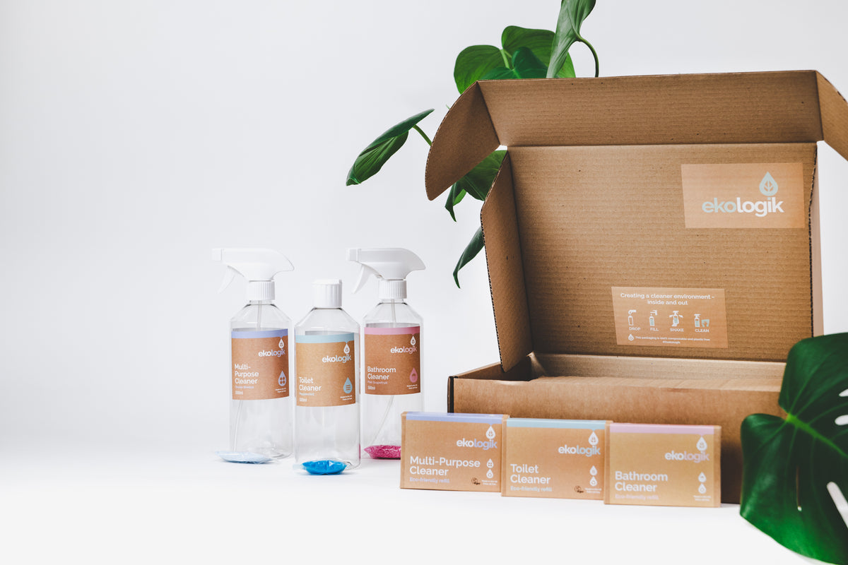 Cleaning Kit Bottles